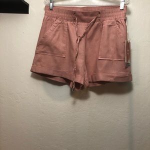 NWT Mauve fabric shorts